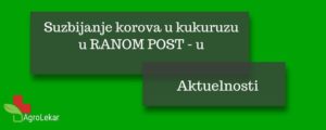 Read more about the article SUZBIJANJE KOROVA U KUKURUZU U RANOM POST-u