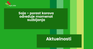 Read more about the article SOJA – PORAST KOROVA ODREĐUJE MOMENAT SUZBIJANJA!!!